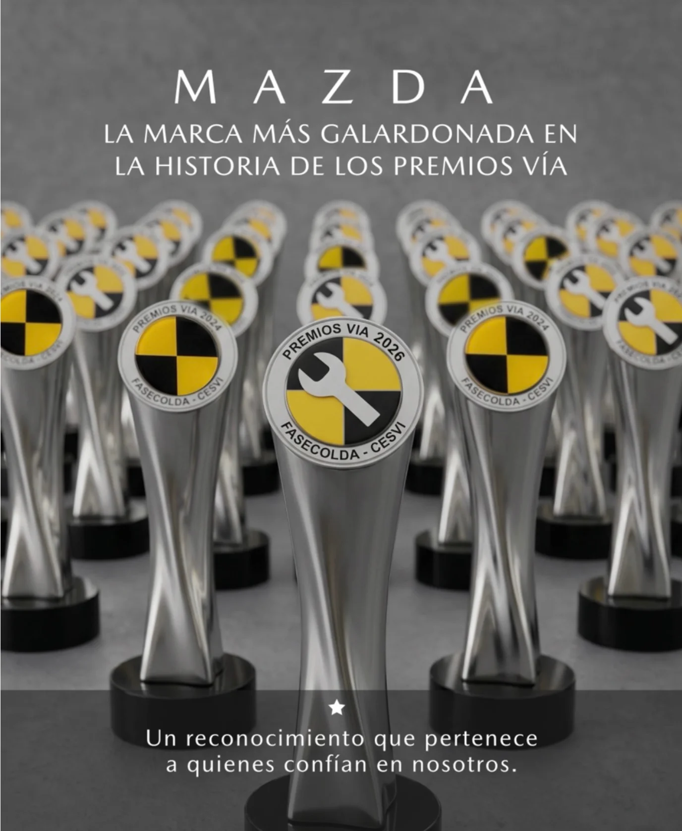 Mazda es reconocida en los Premios VIA 2026 por su excelencia en servicio posventa