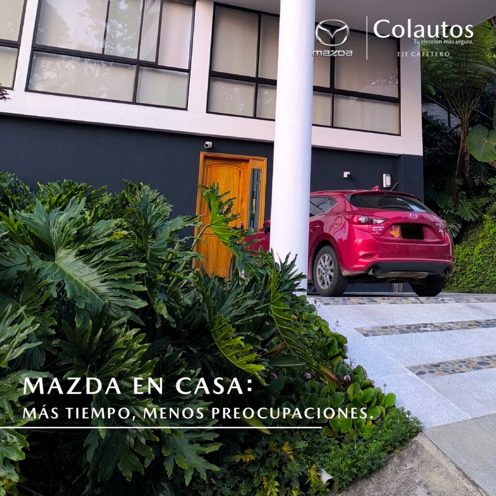 mazda en casa